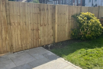 A new garden fence