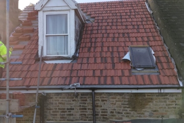 A roof in need of repair in Croydon